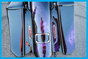 DBC018 | Harley Curved LED License Plate Frame