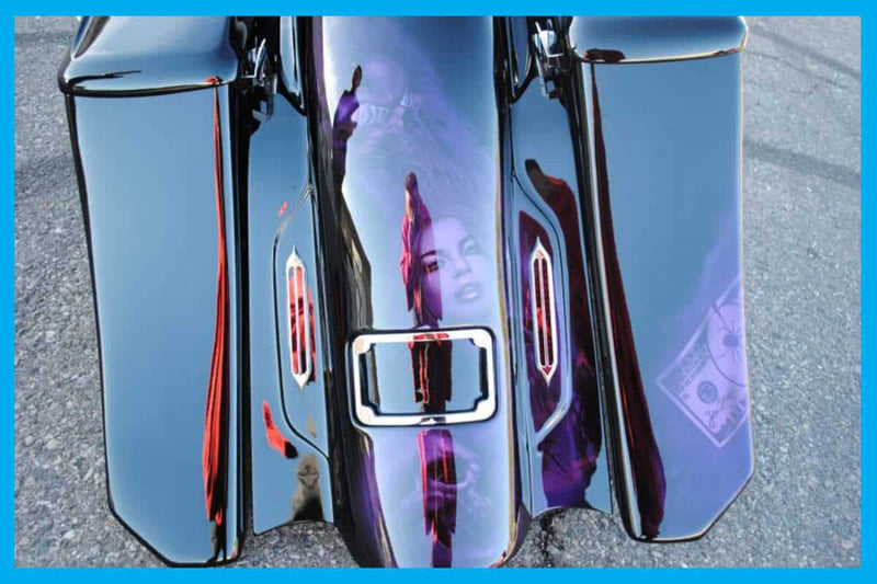 DBC018 | Harley Curved LED License Plate Frame