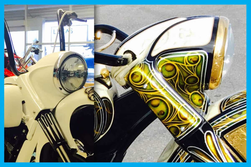 DBC025 | Harley-Davidson Road King Short-Raked Nacelle 1993 To 2024