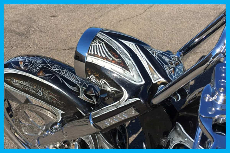 DBC021 | Harley-Davidson Road King Long Raked "Accent" Nacelle 1993 To 2024