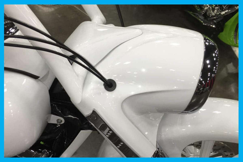 DBC021 | Harley-Davidson Road King Long Raked "Accent" Nacelle 1993 To 2024