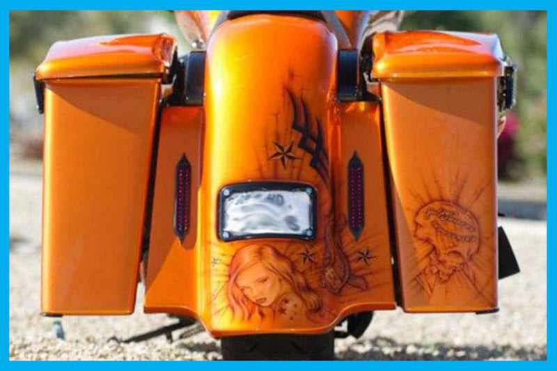 DBC031 | Harley-Davidson "Game Changer" Rear Fender 4.5″ 2009 To 2023