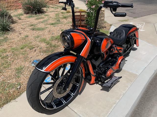 DBC166 | Harley-Davidson Softail Weld-On Raked Nacelle 1993 To 2024