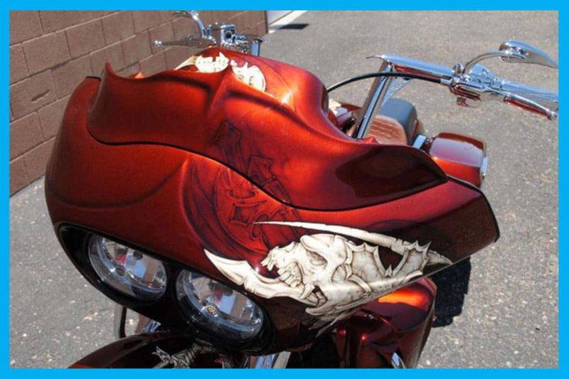 DBC062 | Harley-Davidson "Wicked" Road Glide Windshield 1998 To 2013