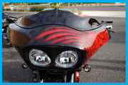 DBC062 | Harley-Davidson "Wicked" Road Glide Windshield 1998 To 2013