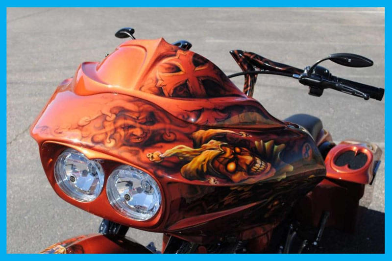 DBC100 | Harley-Davidson "Dirty Bastard" Road Glide Windshield 1998 To 2013