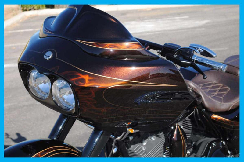 DBC100 | Harley-Davidson "Dirty Bastard" Road Glide Windshield 1998 To 2013