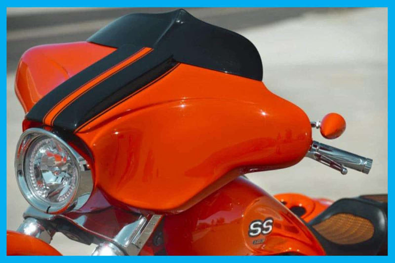 DBC103 | Harley-Davidson “BMF” 3D Street Glide Windshield 1998 To 2013