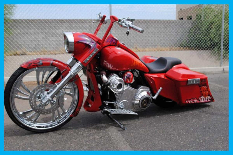 DBC123 | Harley-Davidson Road King "Cutting Edge" Tank Kit 2008 To 2023
