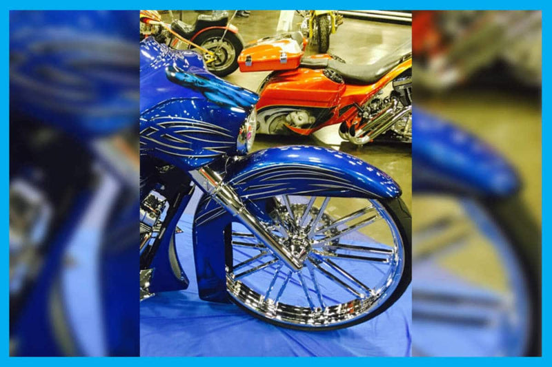 DBC133 | Harley-Davidson "Scalloped" Front Fender 30"