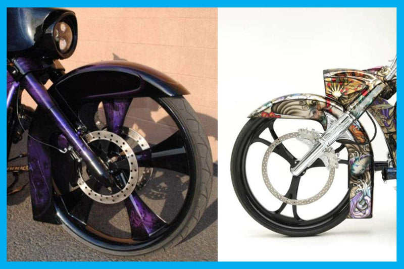 DBC133 | Harley-Davidson "Scalloped" Front Fender 30"