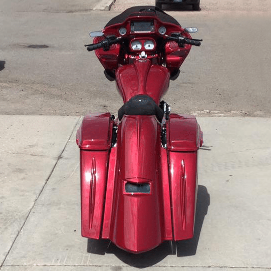 Harley-Davidson "Mack Daddy" Rear End 2009 to 2013 Over Strut Fender