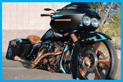 DBC145 | Harley-Davidson Road Glide "Dirty Bastard" Headlight Bezel Up To 2013