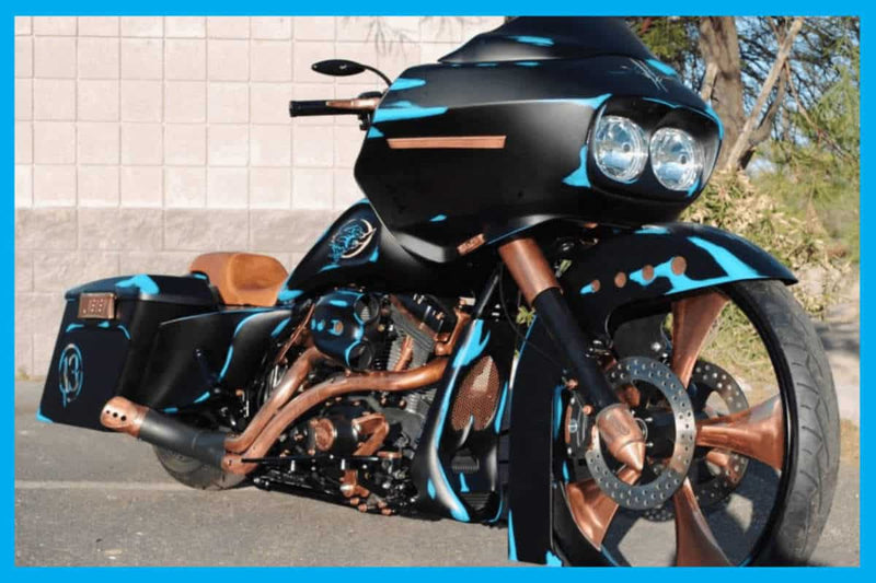 DBC145 | Harley-Davidson Road Glide "Dirty Bastard" Headlight Bezel Up To 2013