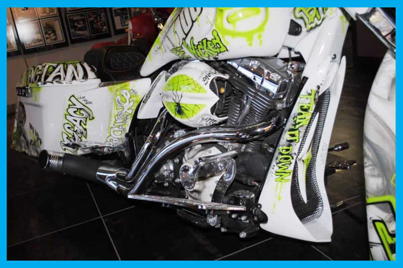 DBC147 | Harley-Davidson "Max-Flo 2" Chin Spoiler 1997 To 2016