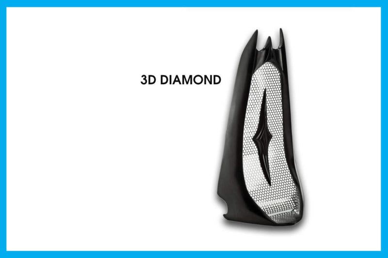 DBC147 | Harley-Davidson "Max-Flo 2" Chin Spoiler 1997 To 2016