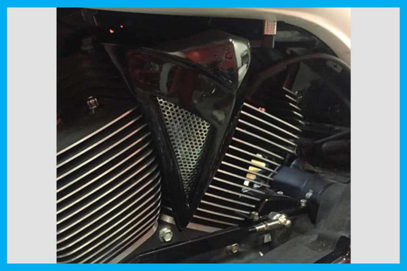 DBC172 | Harley-Davidson "Villain" Horn Cover 2002 To 2023