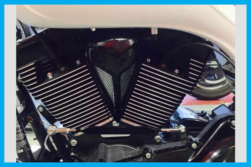 DBC172 | Harley-Davidson "Villain" Horn Cover 2002 To 2023