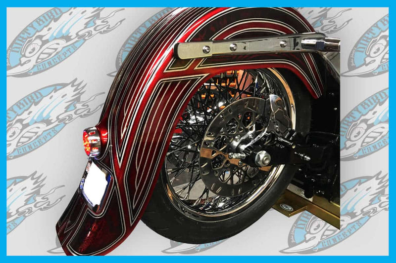 DBC184 | Harley-Davidson "Slick" Softail Rear Fender 1986 To 2025