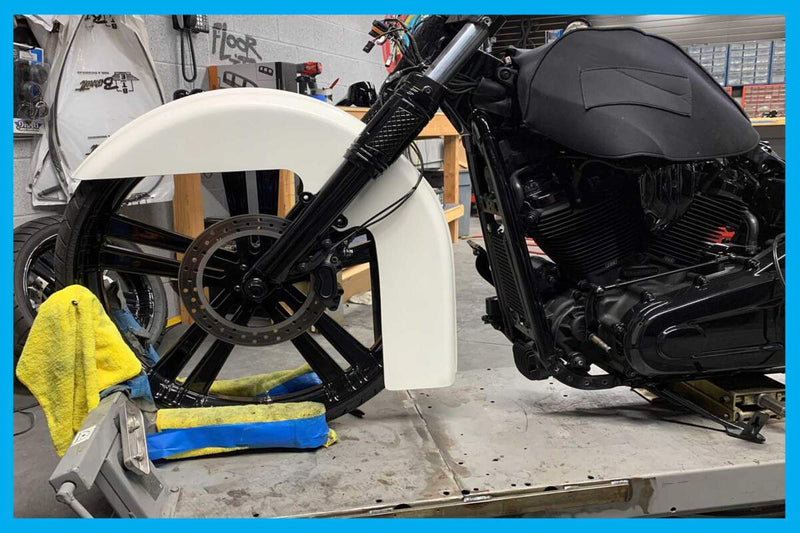 DBC185 | Harley-Davidson Front Fender "El Chingon" 26″