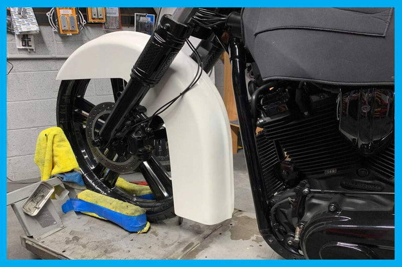 DBC185 | Harley-Davidson Front Fender "El Chingon" 26″