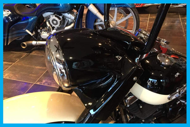 DBC166 | Harley-Davidson Softail Weld-On Raked Nacelle 1993 To 2024