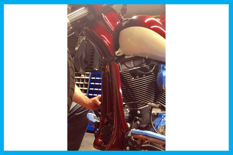 DBC211 | Harley-Davidson Softail "El Gringo" Chin Spoiler 2001 To 2017