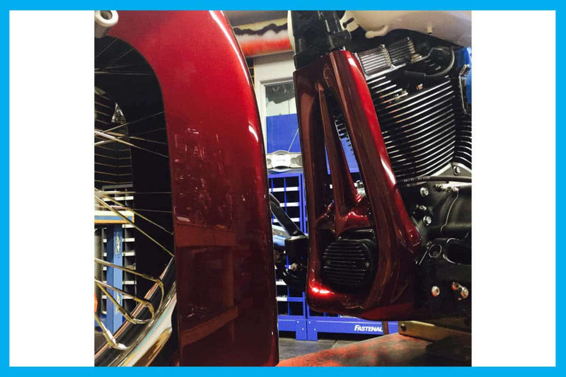 DBC211 | Harley-Davidson Softail "El Gringo" Chin Spoiler 2001 To 2017