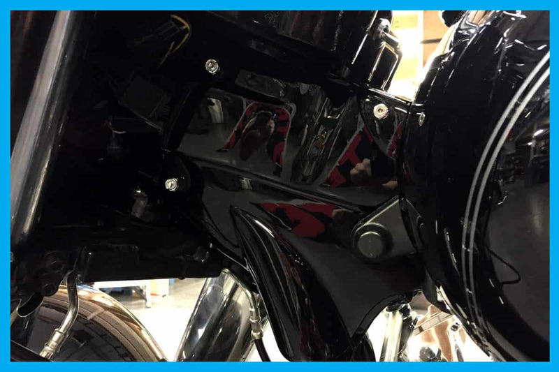 DBC213 | Harley-Davidson "Red Neck" Neck Covers 1997 To 2023