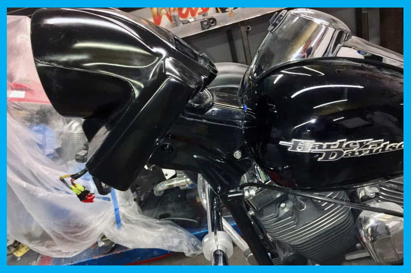 DBC213 | Harley-Davidson "Red Neck" Neck Covers 1997 To 2023