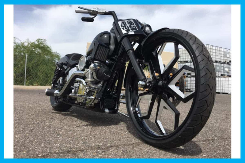 DBC215 | Harley-Davidson "Creeper" Softail Chin Spoiler 2001 To 2017