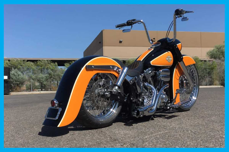 DBC217 | Harley-Davidson "Mullet" Fatboy Softail Rear Fender 2006 To 2017