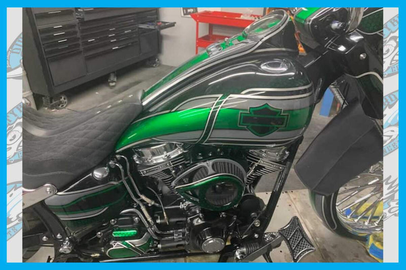 DBC266 | Harley-Davidson Softail "Smooth Shot" Tank Kit 2001 To 2024