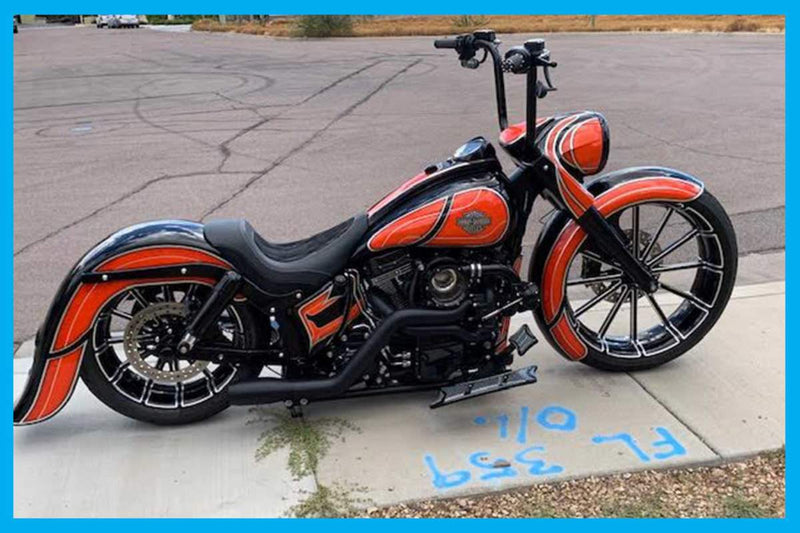 DBC266 | Harley-Davidson Softail "Smooth Shot" Tank Kit 2001 To 2024