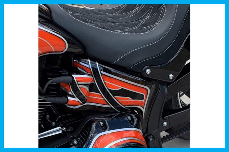 DBC267 | Harley-Davidson Softail "Slick Shot" Oil Bag Cover 2006 To 2017