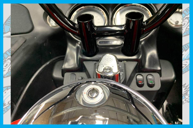 DBC274 | Harley-Davidson "T1" T-Bar Cap for Road Glide Bezel Up To 2013