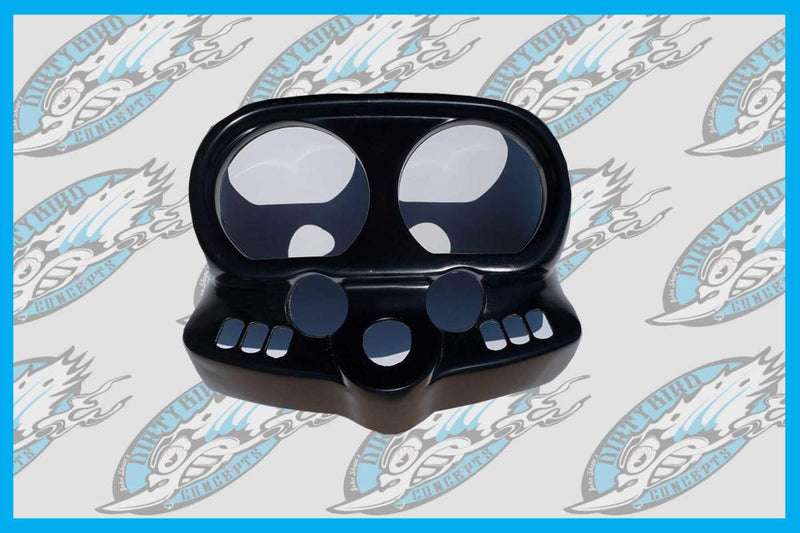 DBC272 | Harley-Davidson “T3” Road Glide Specific Pull Back T-Bar Gauge Cap 2015 To 2023
