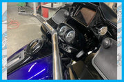DBC272 | Harley-Davidson “T3” Road Glide Specific Pull Back T-Bar Gauge Cap 2015 To 2023