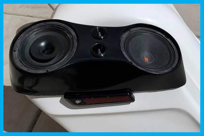 Harley-Davidson Double Double 8″ Speaker Lids 2014 To 2023 | DBC287