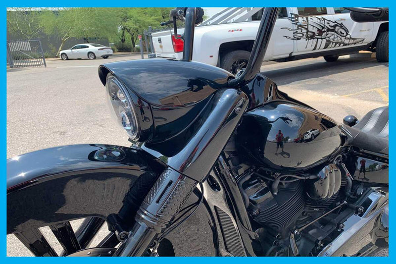 DBC294 | Harley-Davidson Softail "Long-Raked" Two-Piece Nacelle 1993 To 2025
