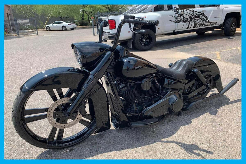 DBC294 | Harley-Davidson Softail "Long-Raked" Two-Piece Nacelle 1993 To 2025