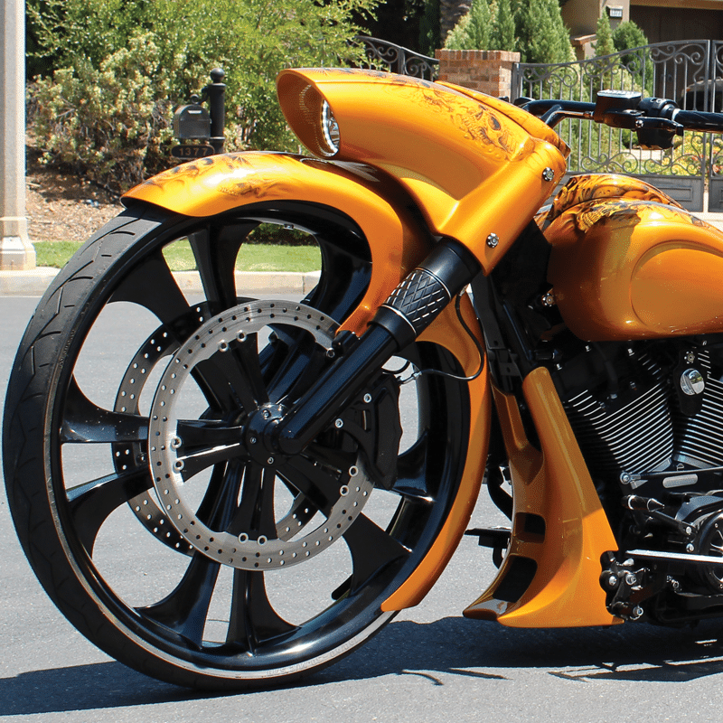 Harley-Davidson "2-Hole" Chin Spoiler 1997 to 2016