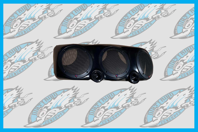 DBC316 | Harley-Davidson "Triple Six" Audio Speaker Lids 2014 To 2024