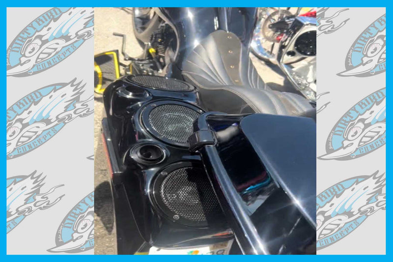 DBC316 | Harley-Davidson "Triple Six" Audio Speaker Lids 2014 To 2024