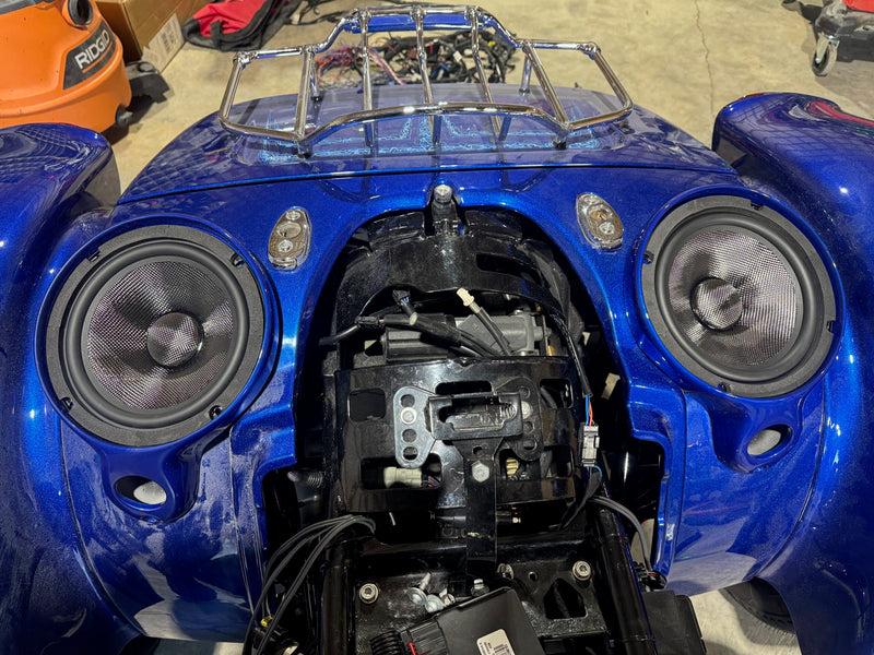 DBC362 | Harley-Davidson Road Glide 3 / Freewheeler Audio Pods 8″