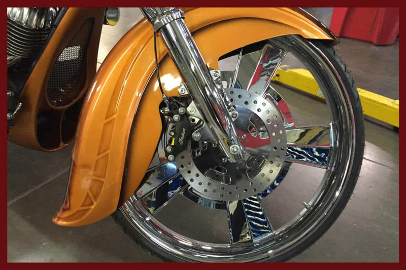 DBC721 | Indian "Street Sweeper" Front Fender 26″