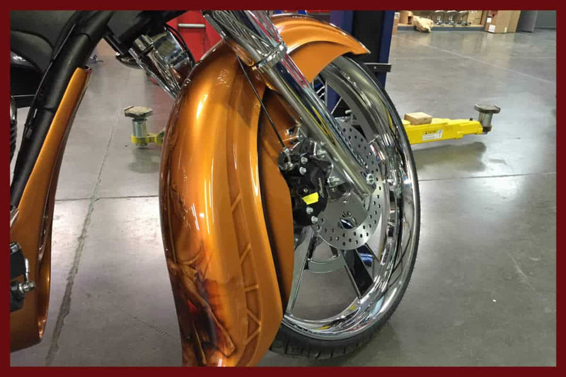 DBC721 | Indian "Street Sweeper" Front Fender 26″