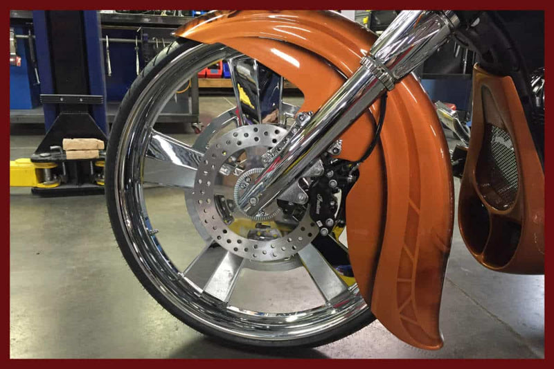 DBC721 | Indian "Street Sweeper" Front Fender 26″