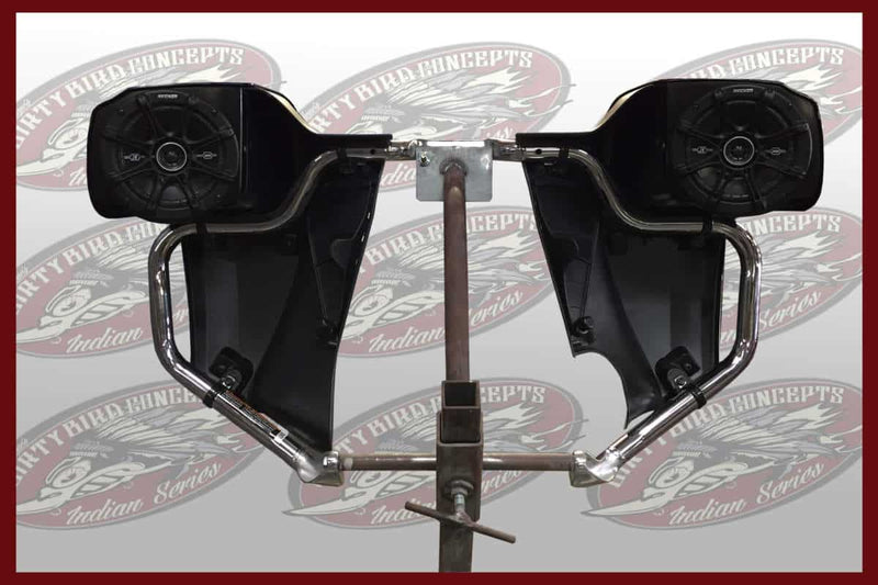 DBC779 | Indian "Rain Dance 6.5″ Speaker Pods For RoadMaster Leg Warmers 2014 To 2021