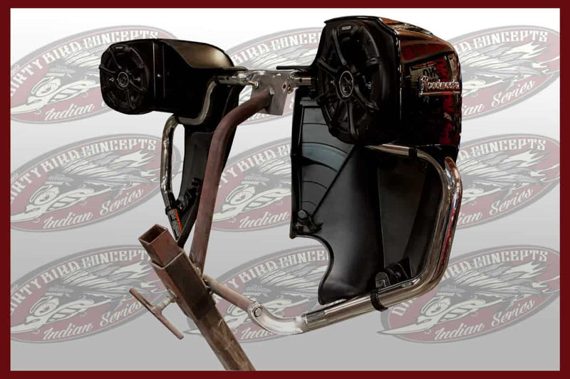 DBC779 | Indian "Rain Dance 6.5″ Speaker Pods For RoadMaster Leg Warmers 2014 To 2021